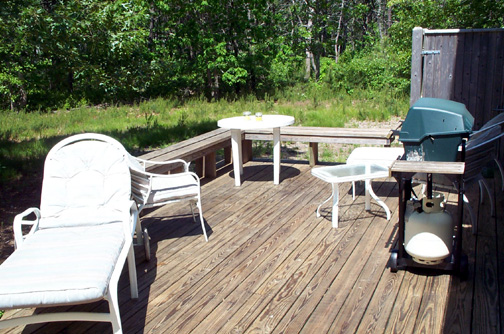 The deck